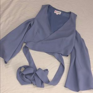 Baby Blue Blouse